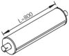 DINEX 28330 Middle Silencer